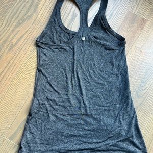 Lululemon Cool Racerback Tank Top Gray Size 4
